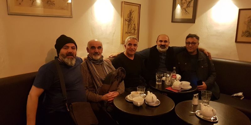 Bekir (Mustafa) Arslan´a geçmiş olsun ziyareti Viyana