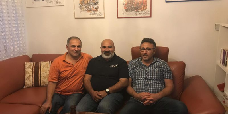 İ&F – Aliekber Gültekin´e geçmiş olsun ev ziyareti