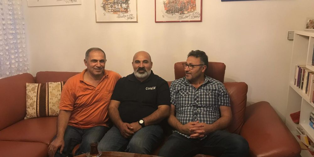 İ&F – Aliekber Gültekin´e geçmiş olsun ev ziyareti